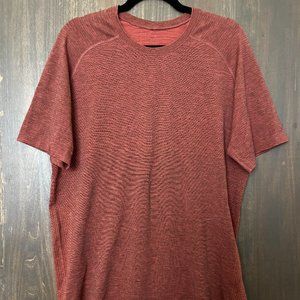 Lululemon Metal Vent Tech Short Sleeve Shirt 2.0 – Size L – Orange